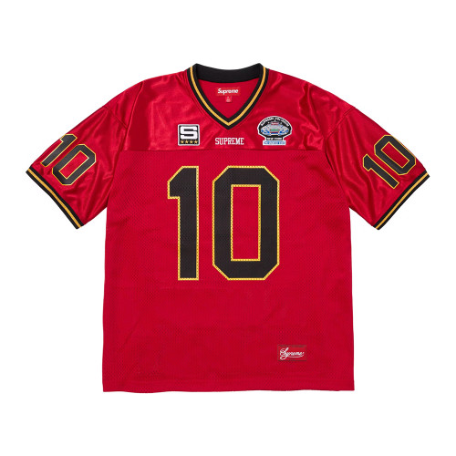 Supreme Mesh Football Short Sleeve Find God Football Jersey #383816