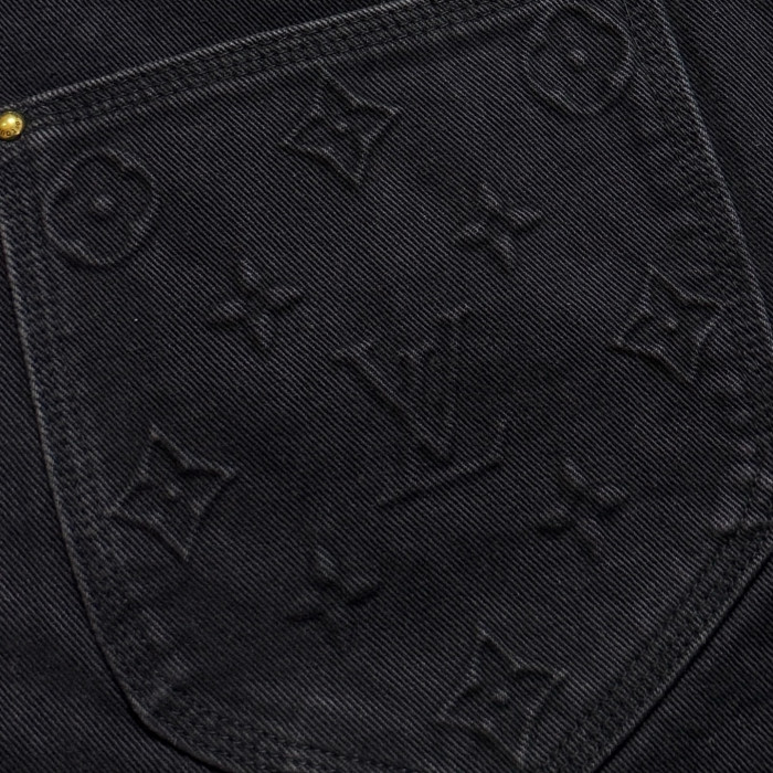 Louis Vuitton Embossed Jeans Shorts #304431