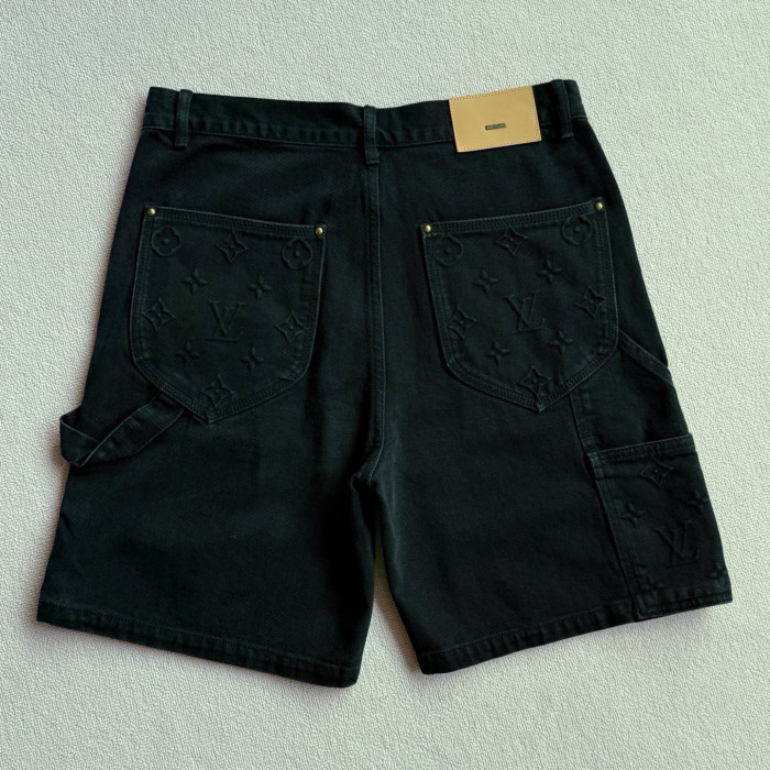 Louis Vuitton Embossed Jeans Shorts #304431
