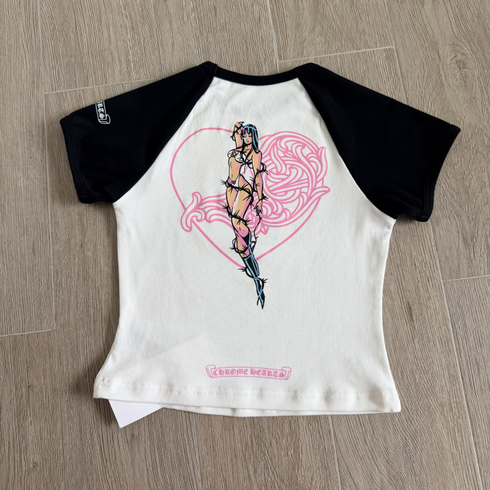 Chrome Hearts X Deadly Doll Printed Short Sleeve #383953