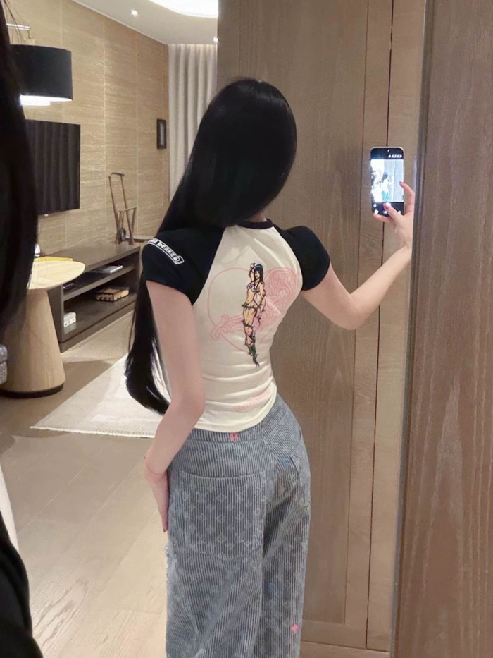 Chrome Hearts X Deadly Doll Printed Short Sleeve #383953