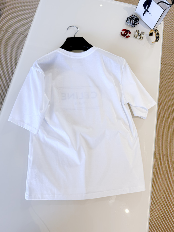 Celine Loose T-shirt in Cotton Jersey #383952