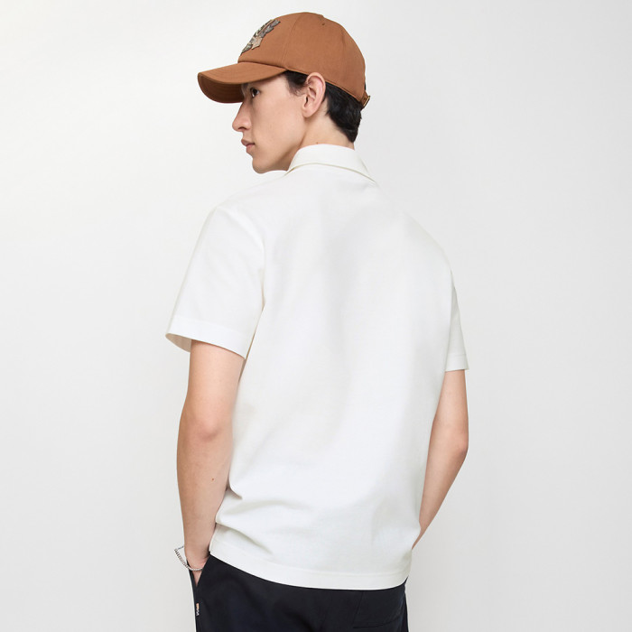 Burberry Knight Logo Cotton Polo Shirt #383973