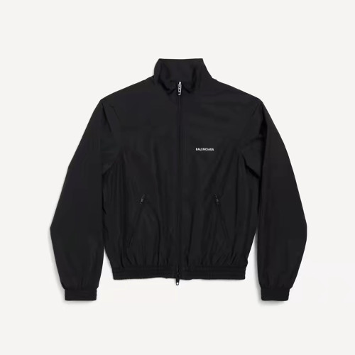 Balenciaga Mesh Lined Nylon Windbreaker Jacket #334968