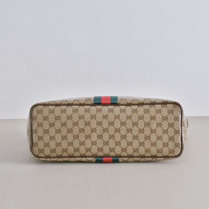 GUCCI Gucci Tribeca Large Tote bag GG Denim #384012