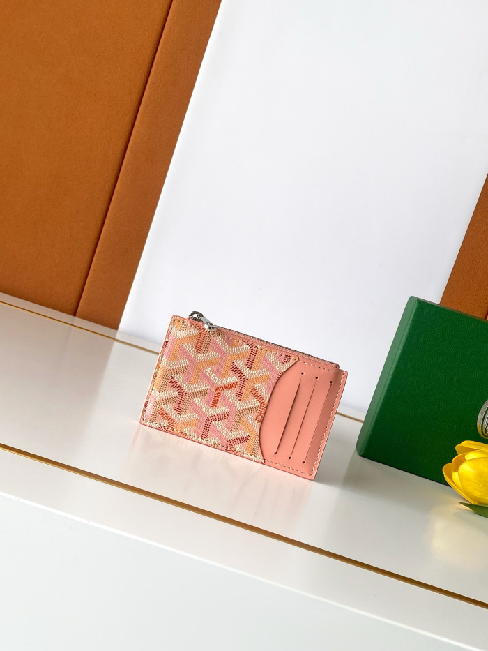 Goyard Bourbon Zipped Card Holder Multicolored #384176