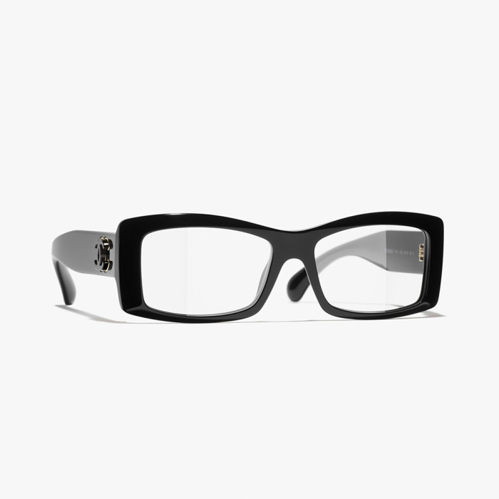 CHANEL Eyeglasses Rectangle Eyeglasses Acetate #384178
