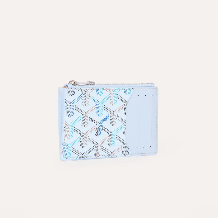 Goyard Bourbon Zipped Card Holder Multicolored #384176