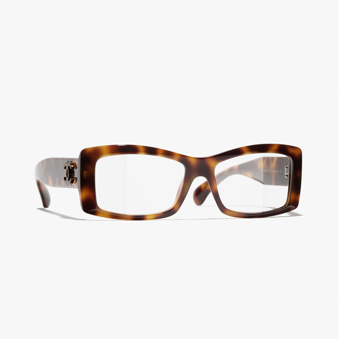 CHANEL Eyeglasses Rectangle Eyeglasses Acetate #384178