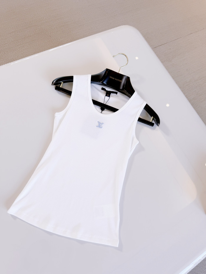 LOUIS VUITTON Ribbed Tank Top #384303