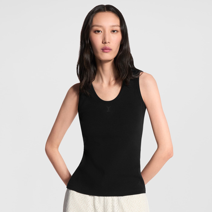 LOUIS VUITTON Ribbed Tank Top #384303