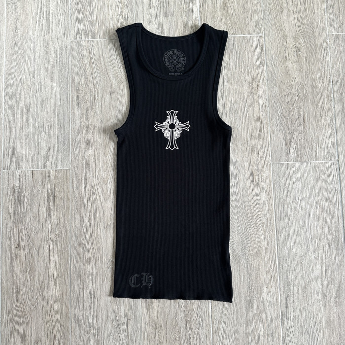 Chrome Hearts Chrome Hearts Cross Print Knitted Vest #384421