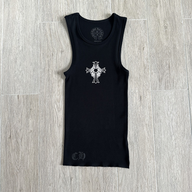 Chrome Hearts Chrome Hearts Cross Print Knitted Vest #384421