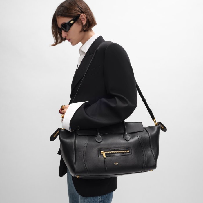 CELINE LUGGAGE IN GRAINED CALFSKIN #384357
