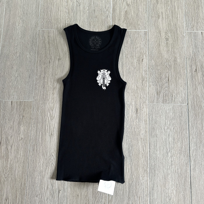 Chrome Hearts Chrome Hearts Cross Print Knitted Vest #384421