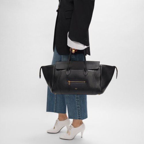 CELINE LUGGAGE IN GRAINED CALFSKIN #384357