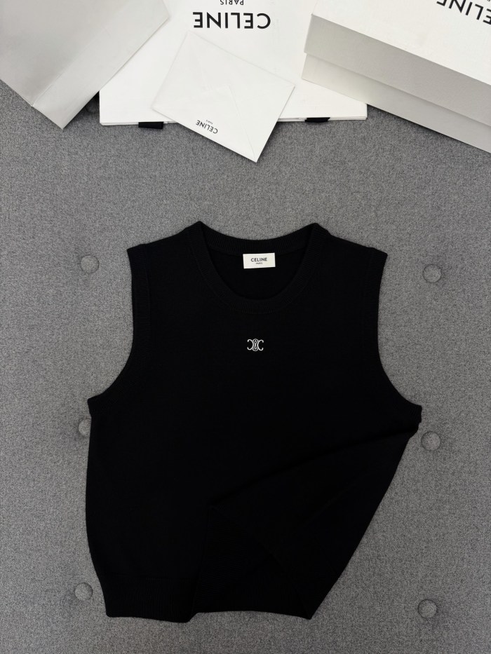 CELINE TOP IN FINE WOOL #384483