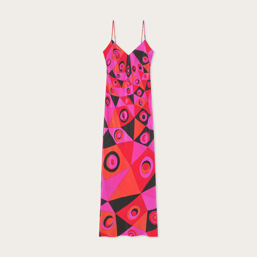 PUCCI Occhi Print Silk Dress #384334