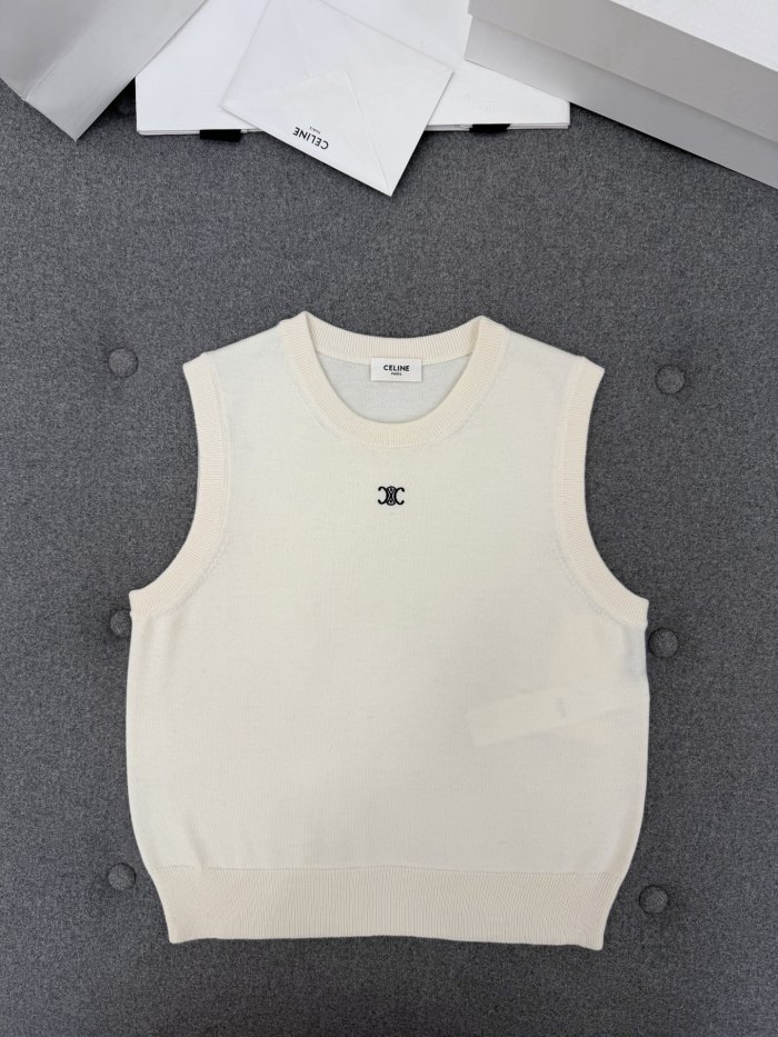 CELINE TOP IN FINE WOOL #384483