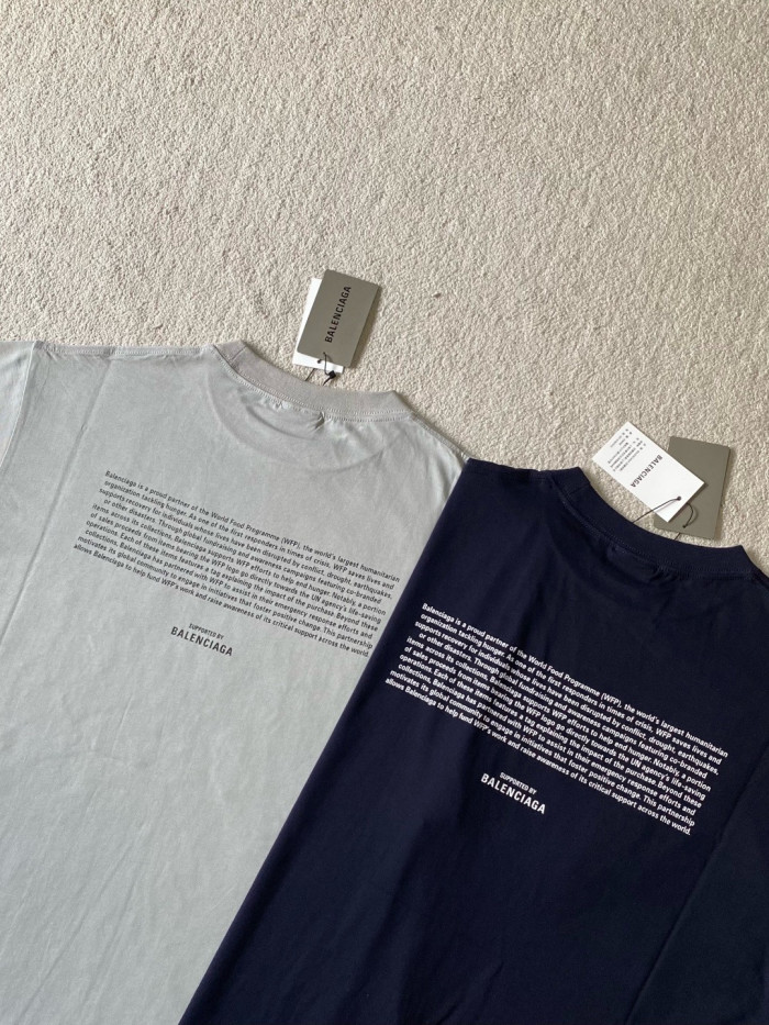Balenciaga Wfp Medium Fit T-shirt  #384193