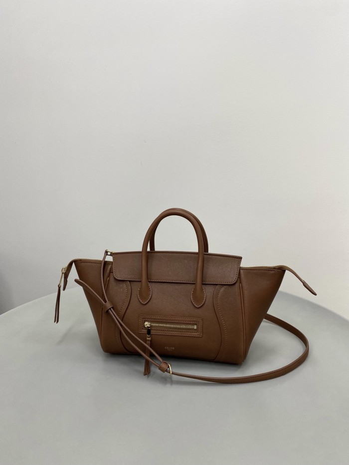 CELINE LUGGAGE IN GRAINED CALFSKIN #384357