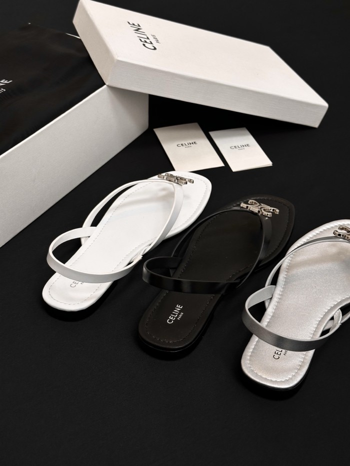 CELINE BIKI SANDAL IN CALFSKIN #384469