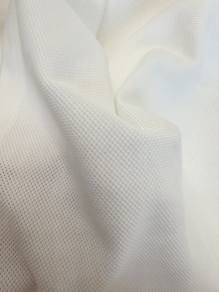 DIOR Embroidered Polo Shirt White and Black Cotton-Blend Piqué #384360