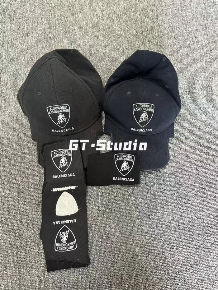 BALENCIAGA Men's Balenciaga x Automobili Lamborghini Cap #384578