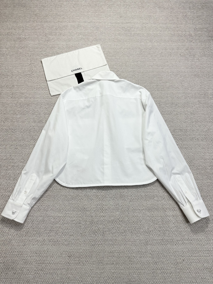 Chanel Mattieu Blazy Blouse White #384592