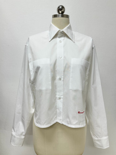 Chanel Mattieu Blazy Blouse White #384592