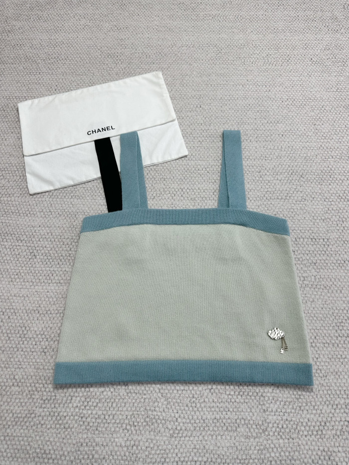 Chanel Top-Qualitu Version CC Cashmere Xiangyun Suspenders #321112
