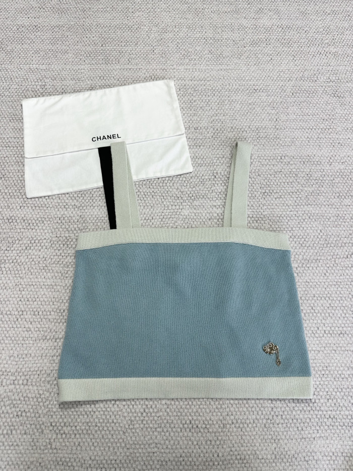 Chanel Top-Qualitu Version CC Cashmere Xiangyun Suspenders #321112