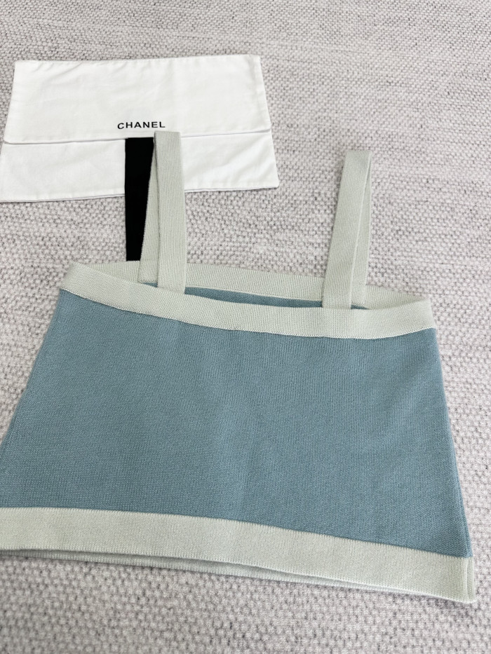 Chanel Top-Qualitu Version CC Cashmere Xiangyun Suspenders #321112
