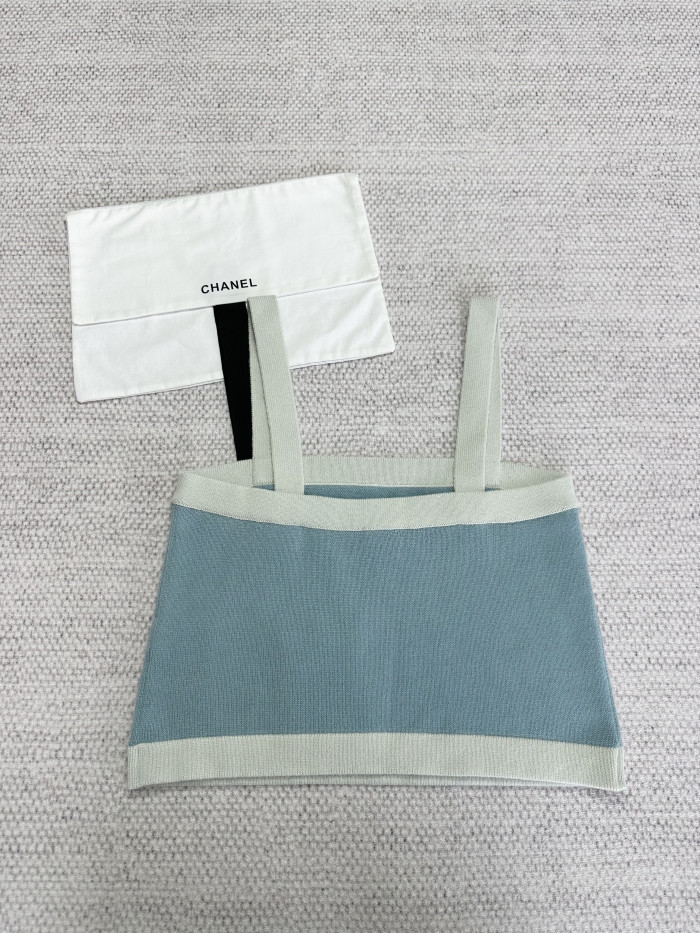 Chanel Top-Qualitu Version CC Cashmere Xiangyun Suspenders #321112