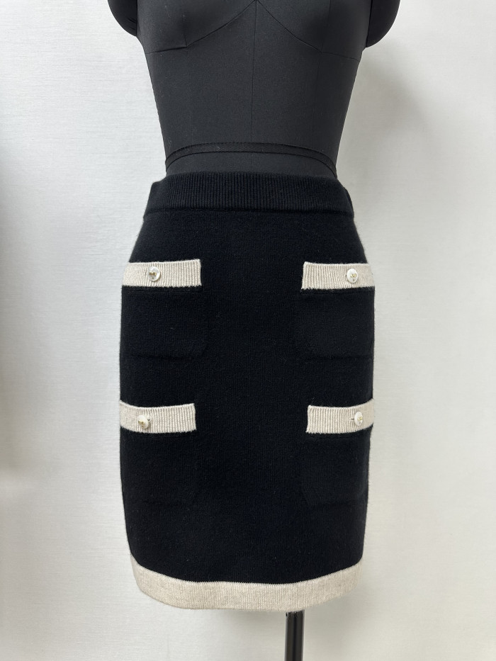 Chanel Top-quality Version Skirt Cashmere #334184