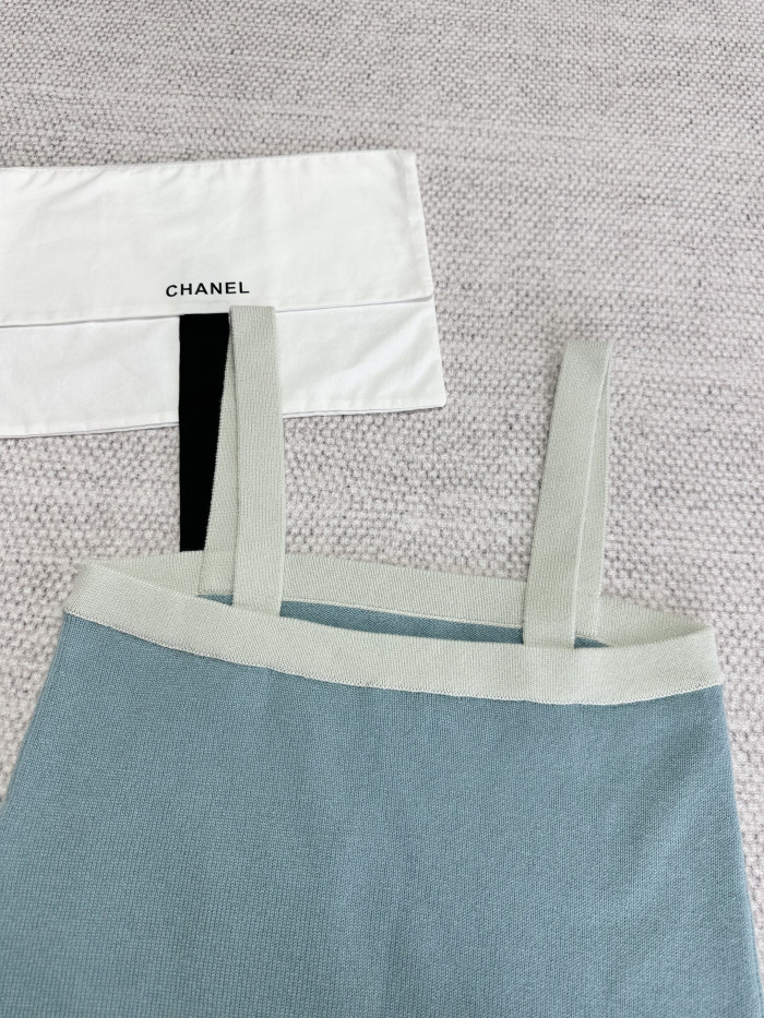 Chanel Top-Qualitu Version CC Cashmere Xiangyun Suspenders #321112