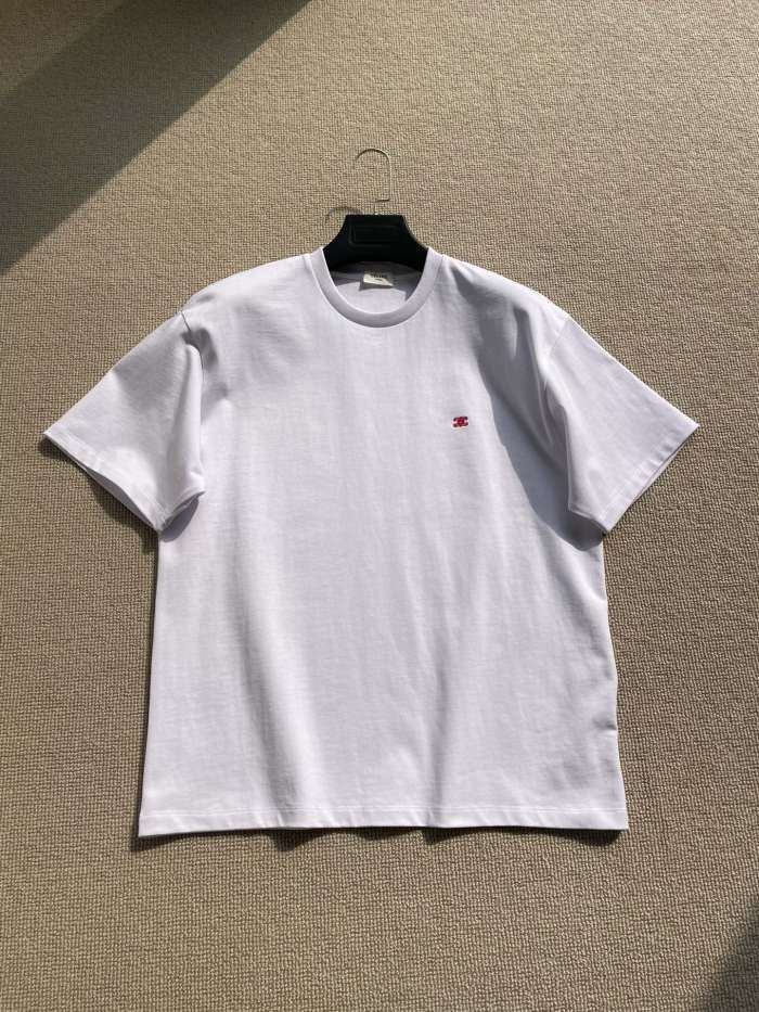 CELINE LOOSE T-SHIRT IN COTTON JERSEY #384848