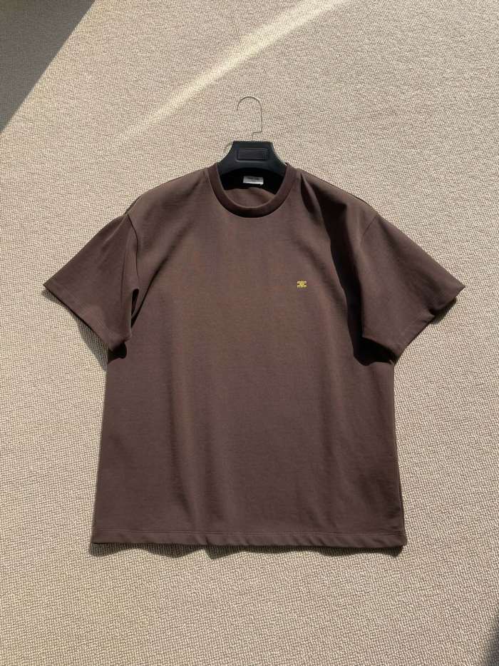CELINE LOOSE T-SHIRT IN COTTON JERSEY #384848