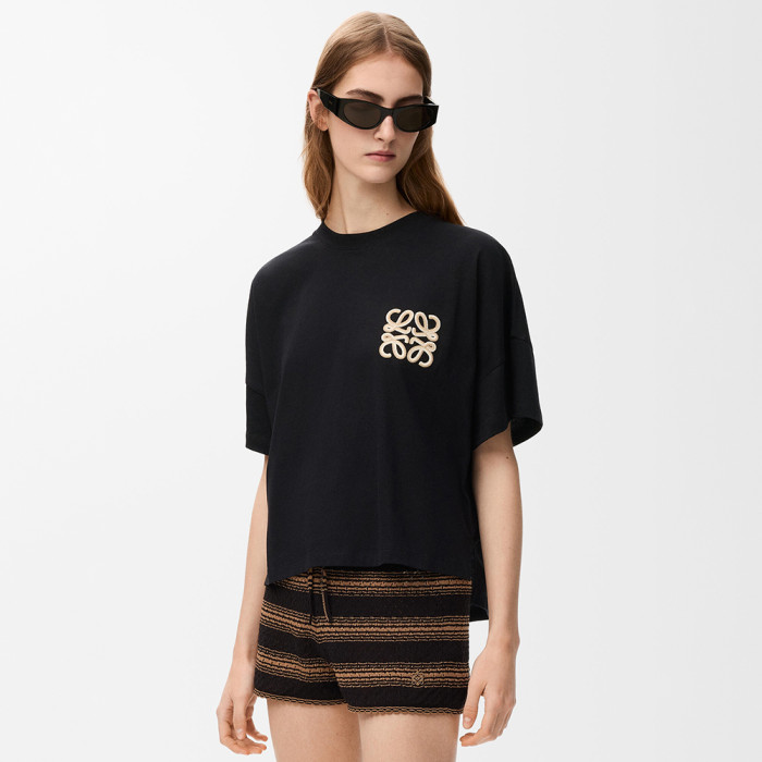 Loewe Boxy Fit T-shirt in Cotton #384850