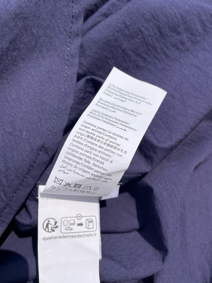 LOEWE Short Sleeve Shirt in Cotton Blend Blue #384842