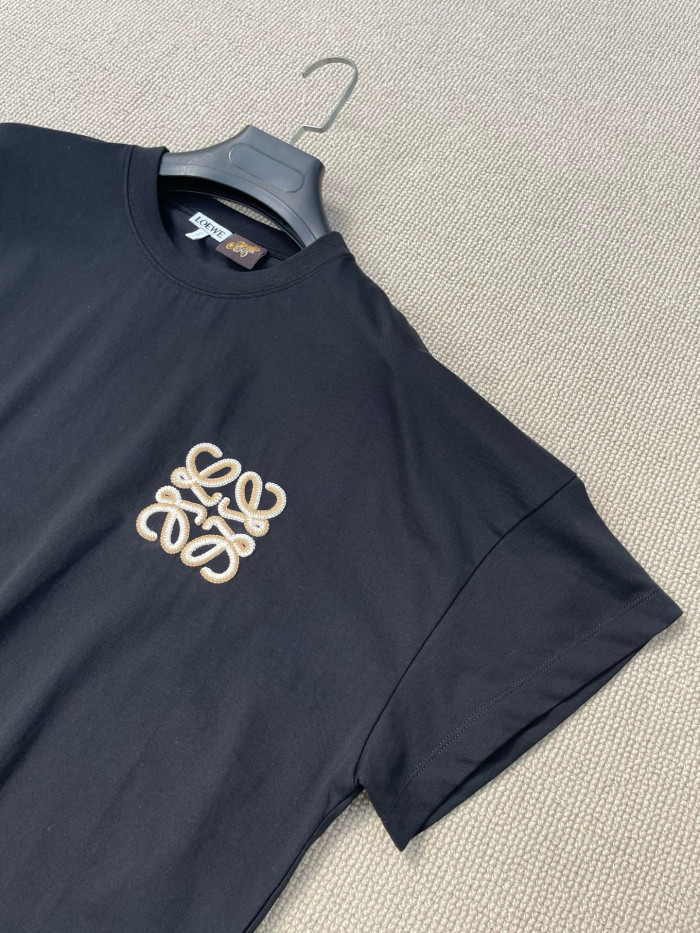Loewe Boxy Fit T-shirt in Cotton #384850