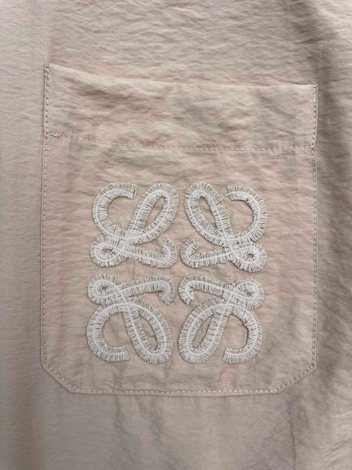 Loewe Cropped Elasticated Trousers in Cotton #384845