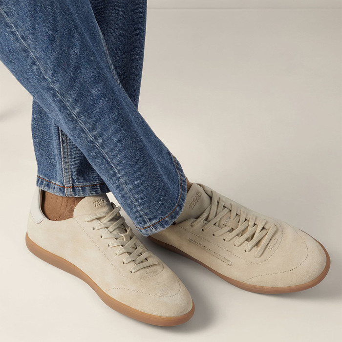 Zegna 232 Suede Sneakers #384742