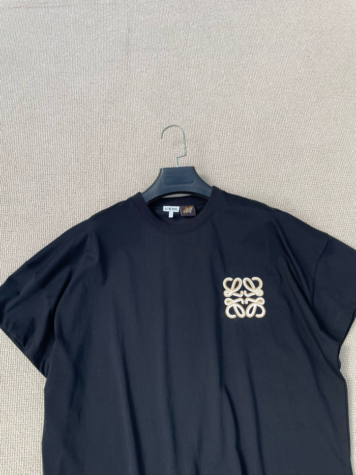 Loewe Boxy Fit T-shirt in Cotton #384850