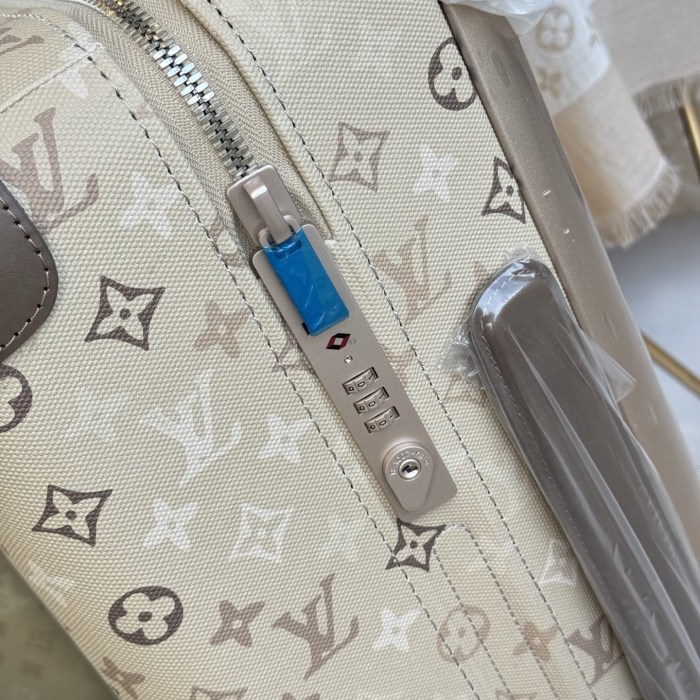 LOUIS VUITTON Horizon 55 Damier Azur Canvas Travel Bags and Rolling Luggage N40910 #384896