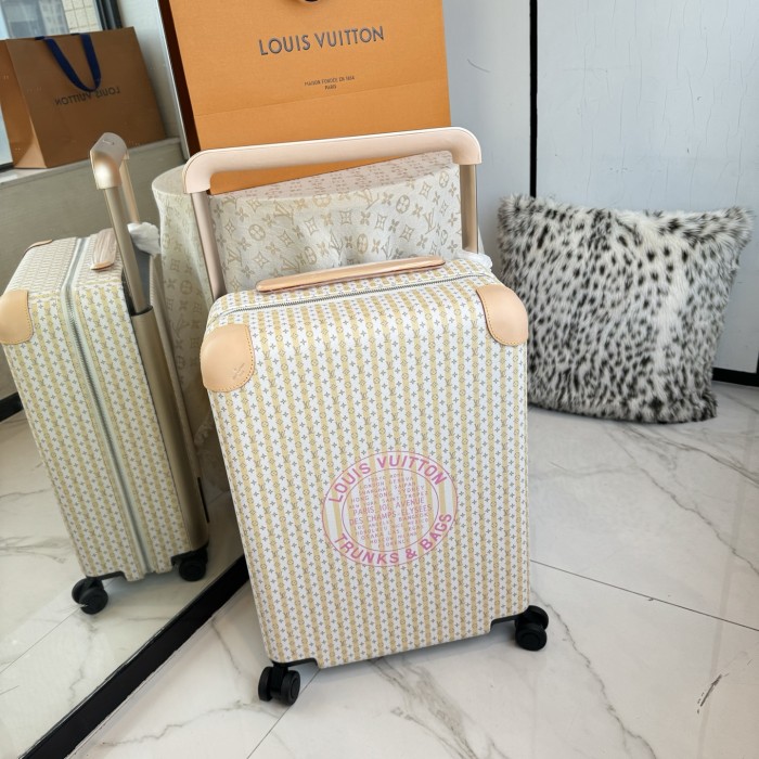 LOUIS VUITTON Horizon 55 Damier Azur Canvas Travel Bags and Rolling Luggage N40910 #384896