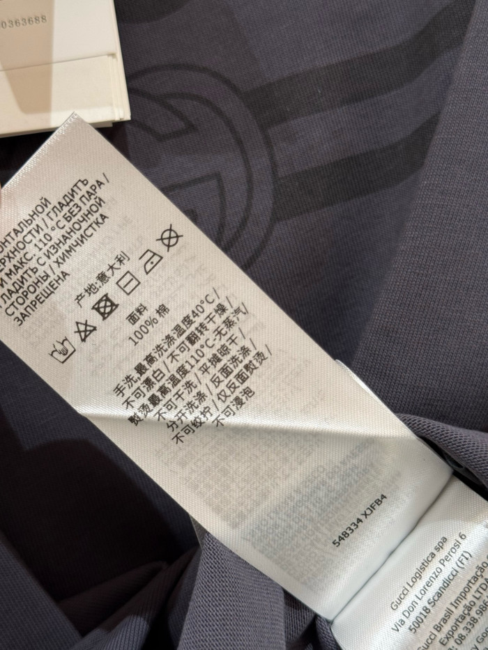 Gucci Cotton Jersey T-shirt With Devoré Detail #384957