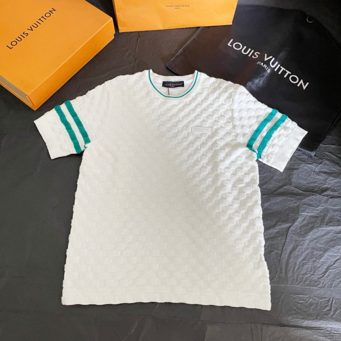 LOUIS VUITTON Damier Terry Tennis T-Shirt #385049
