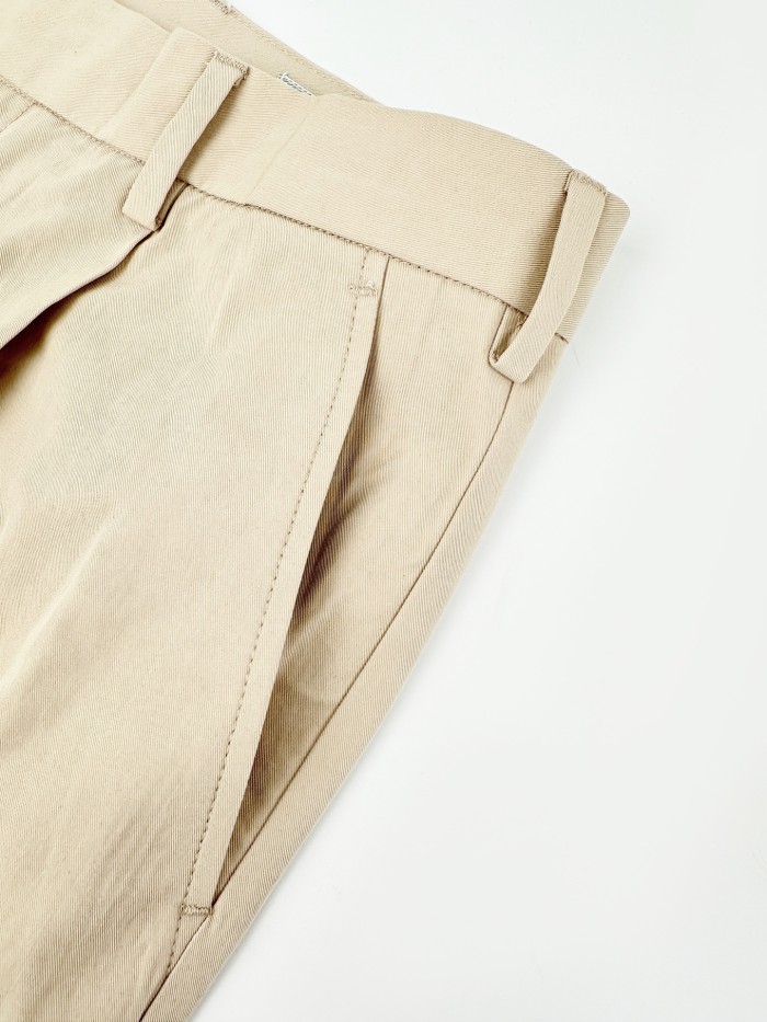 PRADA Sand Beige Cotton Pants #384987