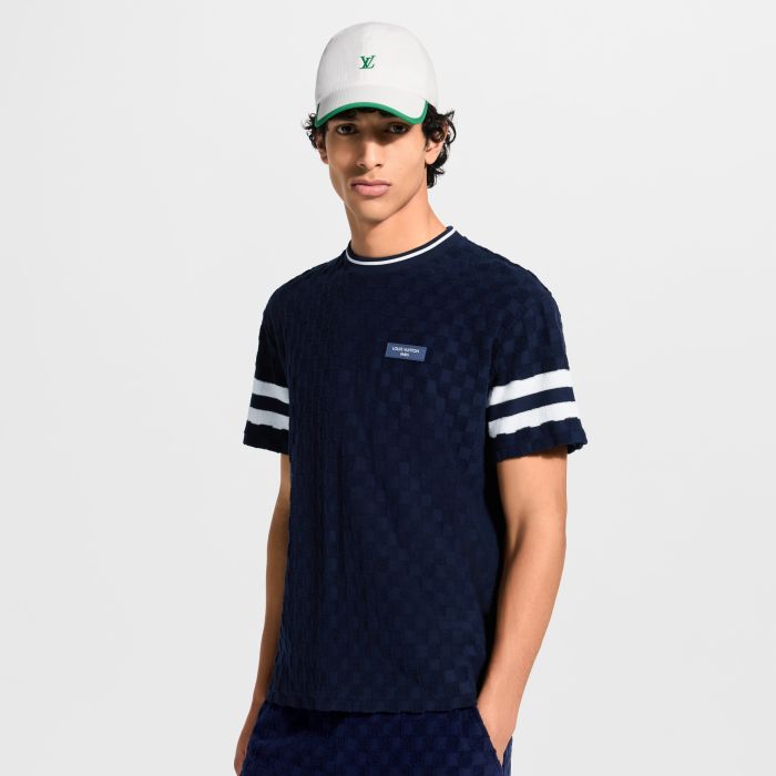 LOUIS VUITTON Damier Terry Tennis T-Shirt #385049